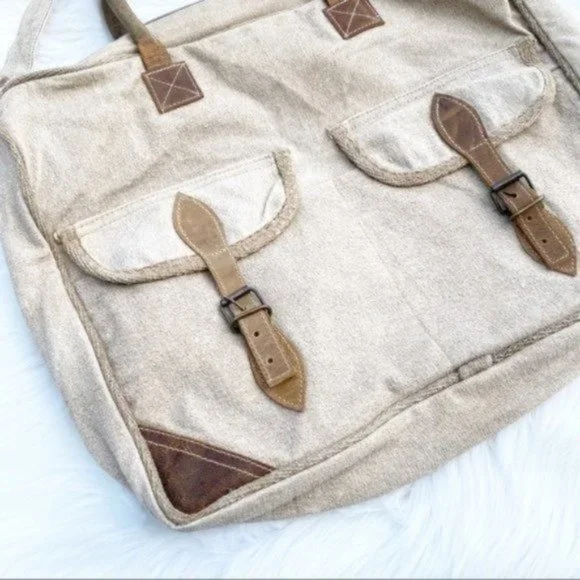 The Barrel Shack The Porter Satchel Messenger Bag - Picture 3 of 12